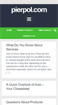 Mobile Screenshot of pierpol.com